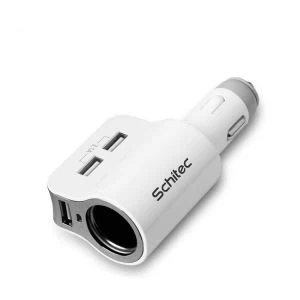 Τριπλός φορτιστής αυτοκινήτου USB