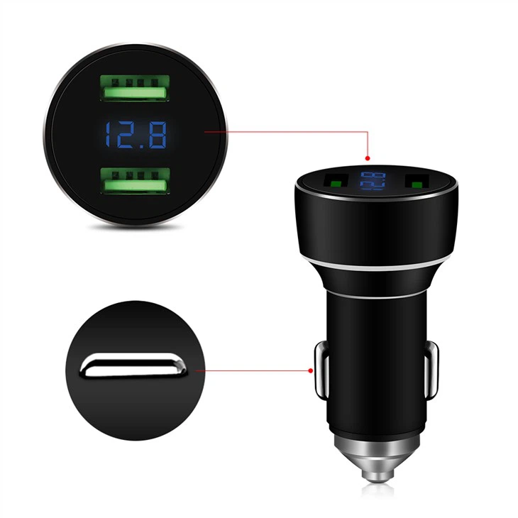 Hotsell 2 Port USB Φορτιστής αυτοκινήτου 12v Φορτιστής Αυτοκινήτου Γρήγορης Φόρτισης Φορτιστής αυτοκινήτου