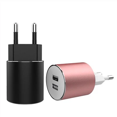 2017 5v 2.1a Φορτιστής τοίχου USB Duel Ports Accessories Mobile