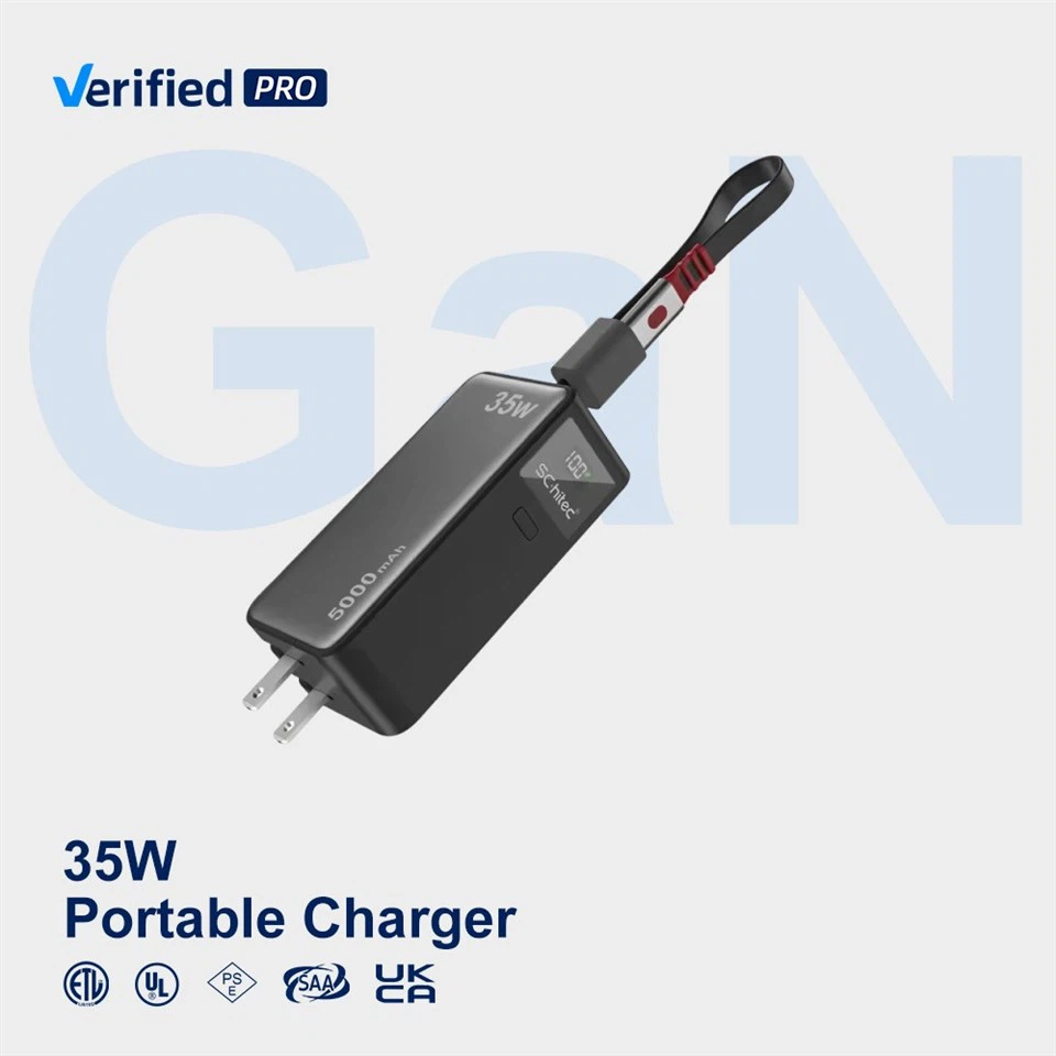 SChitec 5000mAh Travel Charger